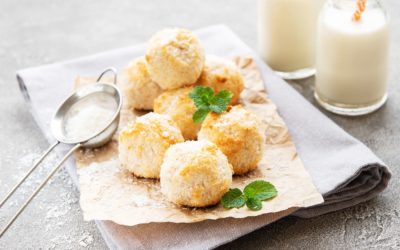 Rochers kéto à la noix de coco