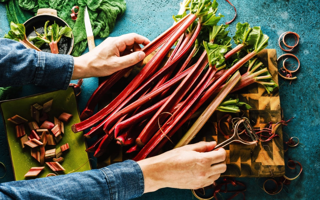 La Rhubarbe : Un légume peu calorique et bon pour la santé